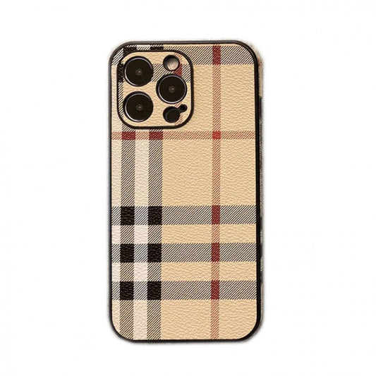 iPhone 14 Brand Style Case Beige
