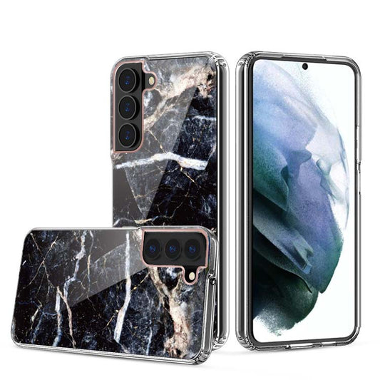 Clear Graphic Case (MARBLE) for Samsung S22