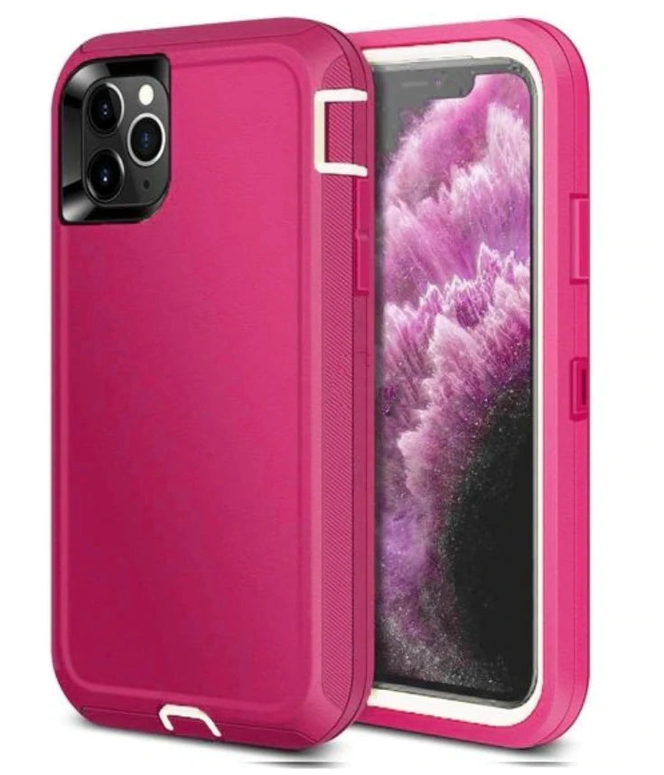 Defender Case for iPhone (Pink)