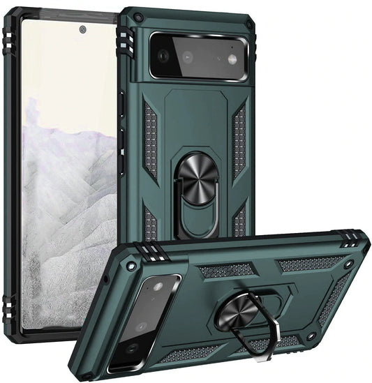 Hybrid Ring Case (Midnight Green) for Google Pixel