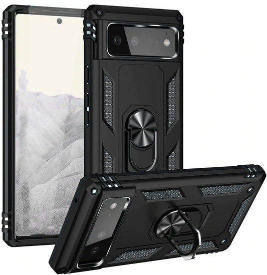 Hybrid Ring Case (Black) for Google Pixel