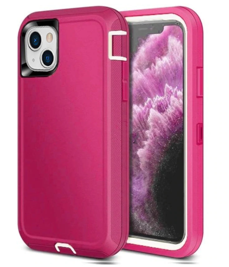 Defender Case for iPhone (Pink)