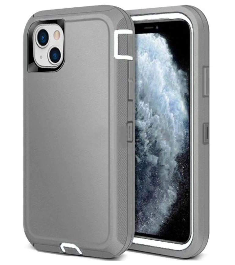 Defender Case for iPhone (Grey)