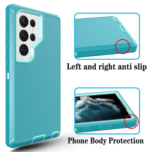 Defender Teal Case for Samsung S23 ULTRA