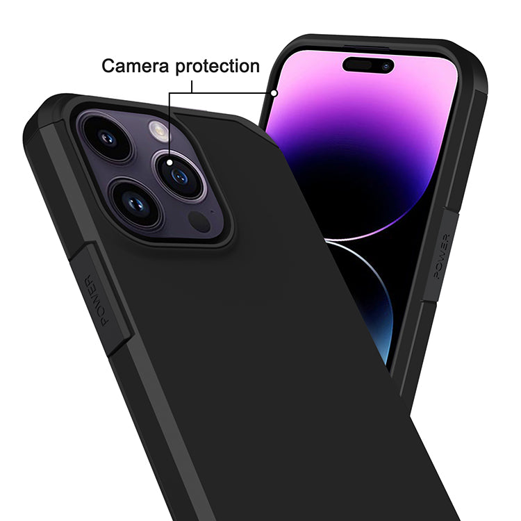 Slim Armor Protective Black Case for iPhone 14 PRO