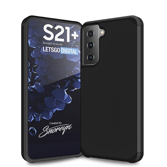 Slim Armor Protective Black Case for Samsung S21 PLUS