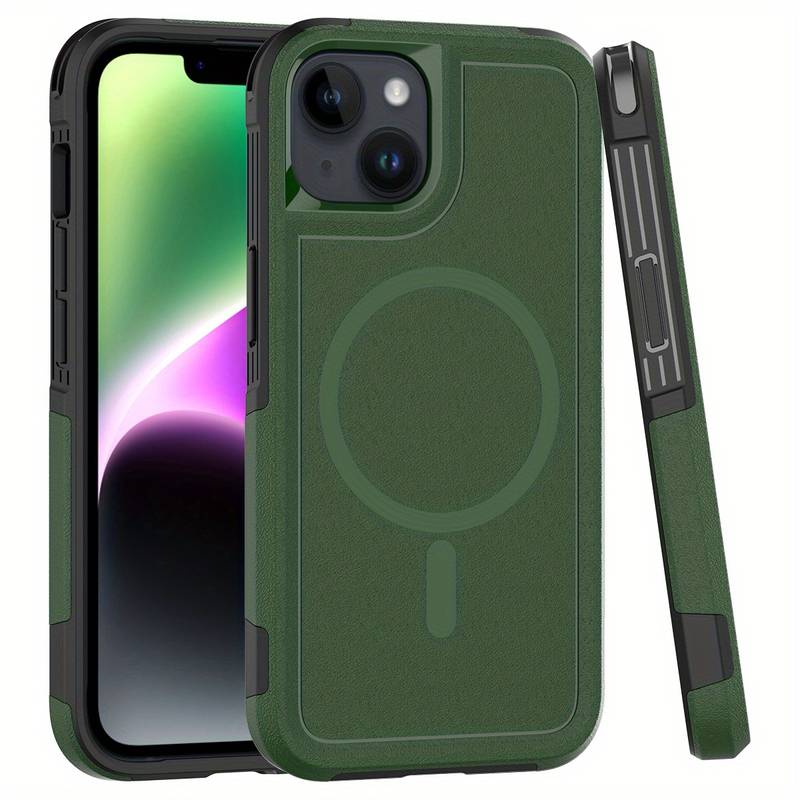 Magsafe Case for iPhone 15 - Green