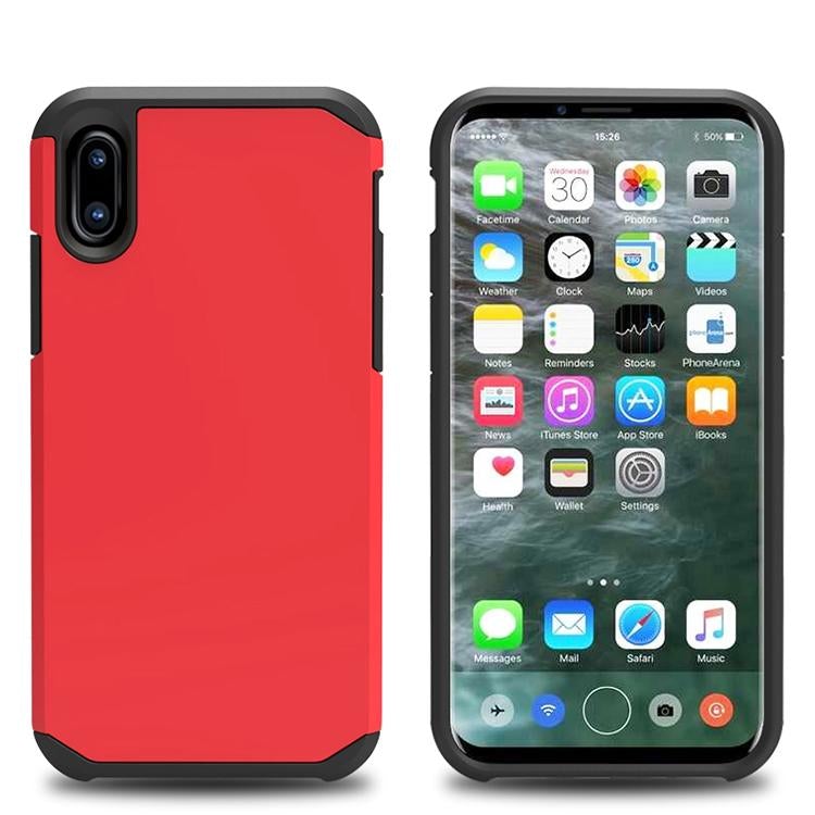 Slim Armor Case (Red) for Apple iPhone