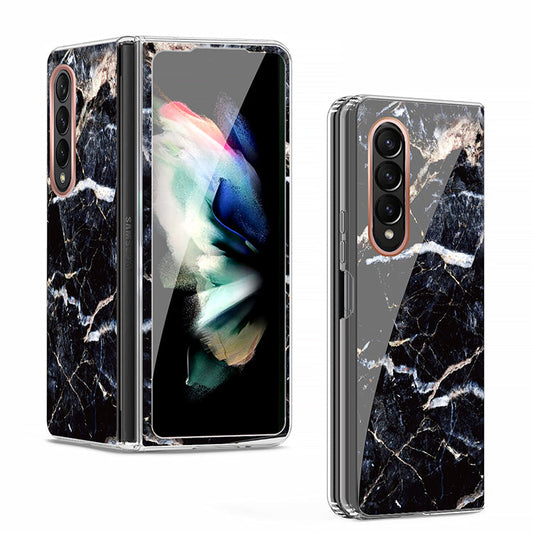 Clear Graphic Case (MARBLE) for Samsung Z FOLD 4