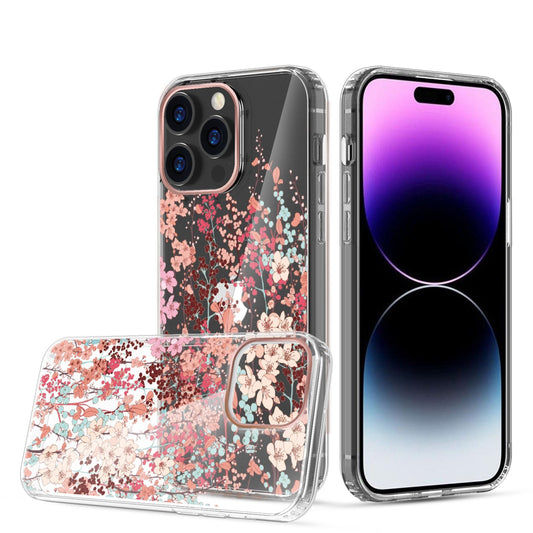 Clear Graphic Case (Blossom) for iPhone 14 PRO