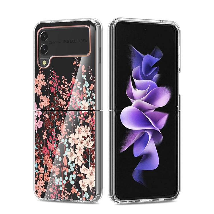 Clear Graphic Case (Blossom) for Samsung Z FLIP 3