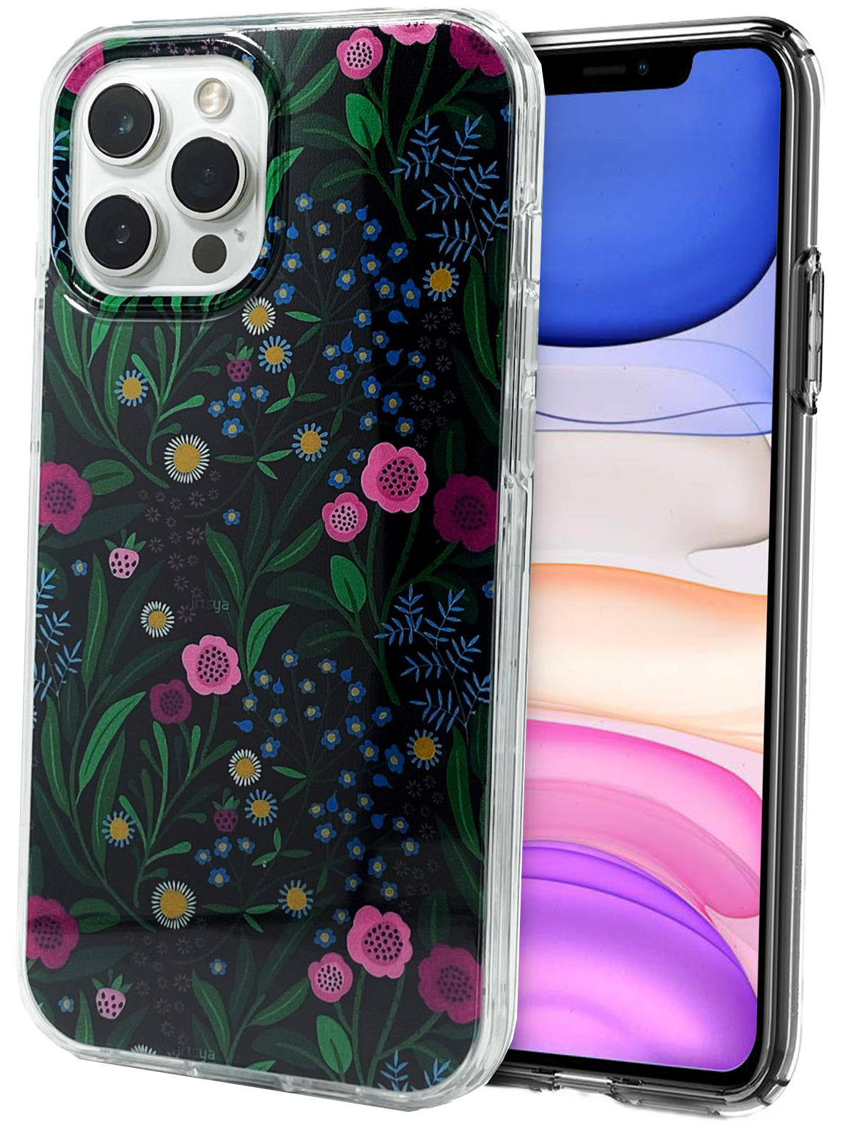 Graphic Clear Case (Lily) for Apple iPhone