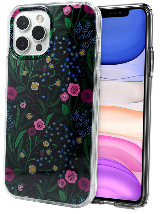 Graphic Clear Case (Lily) for Apple iPhone