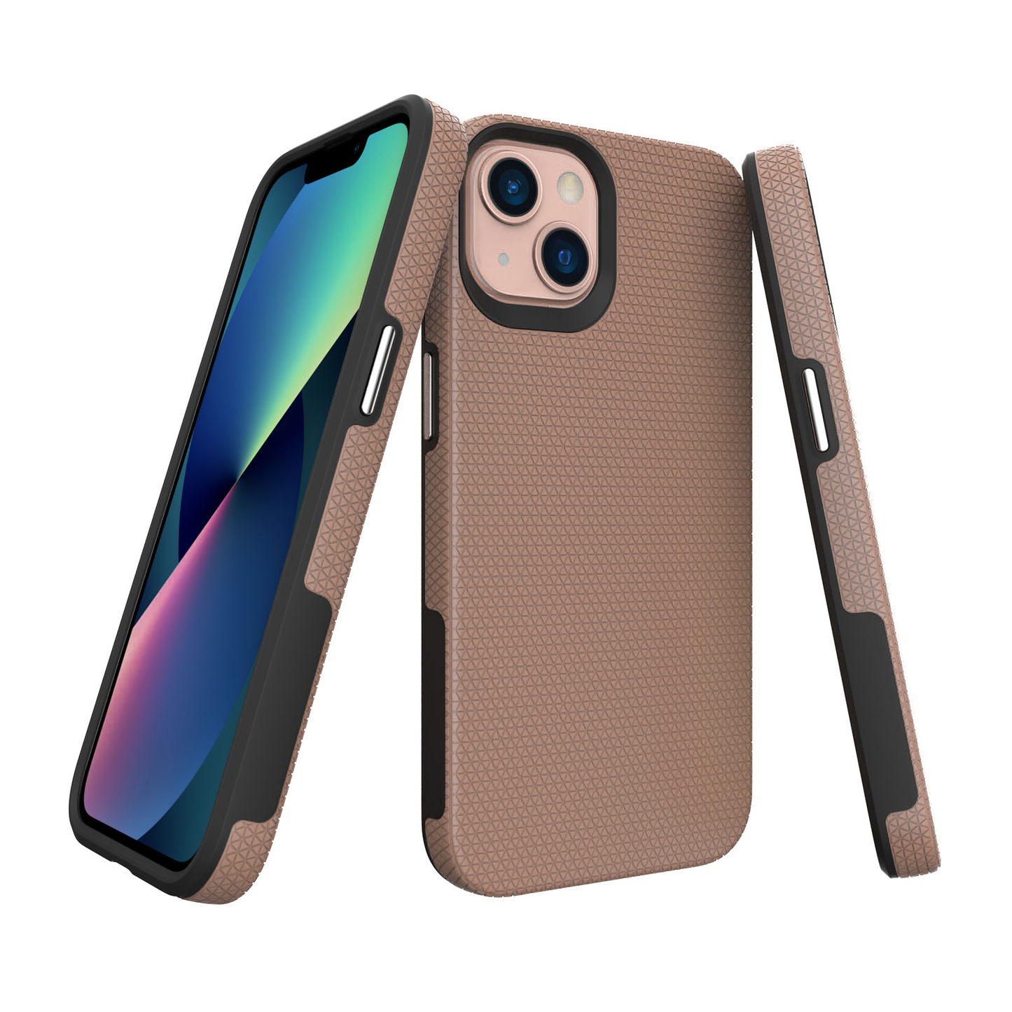 TriTex Grip Case (Rose Gold) for Apple iPhone