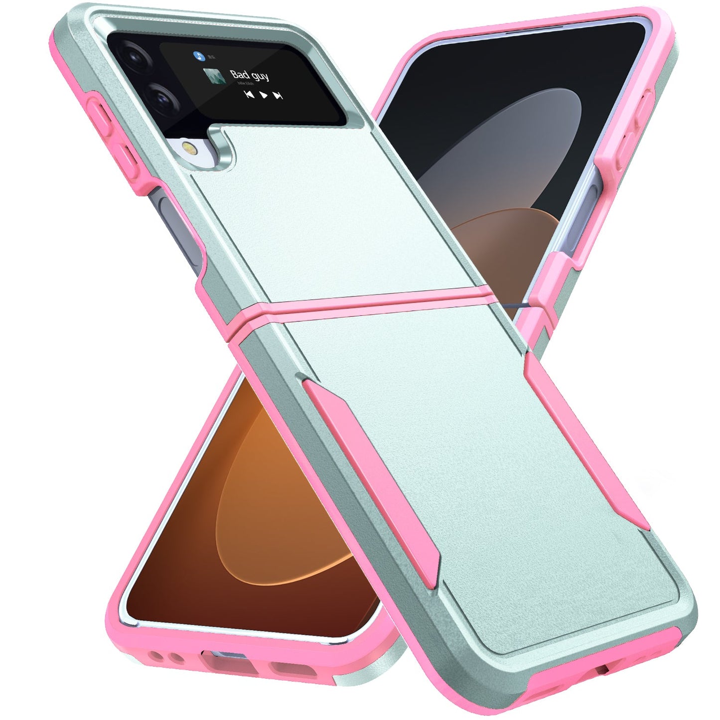 Commuter Mint With Pink Trim CASE for Samsung Z FLIP 4