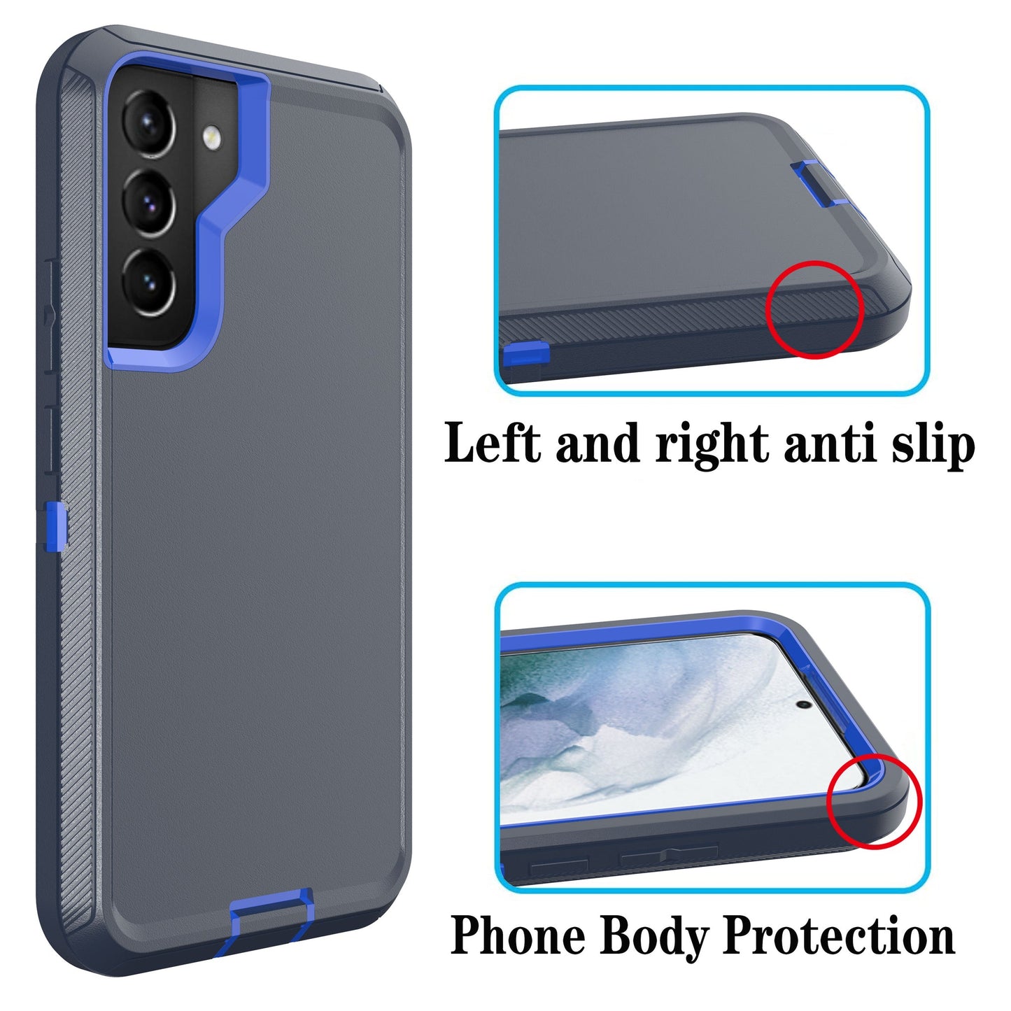 Defender Navy Blue Case for Samsung S22