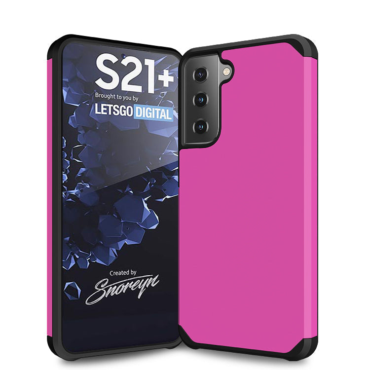 Slim Armor Protective Pink Case for Samsung S21 PLUS