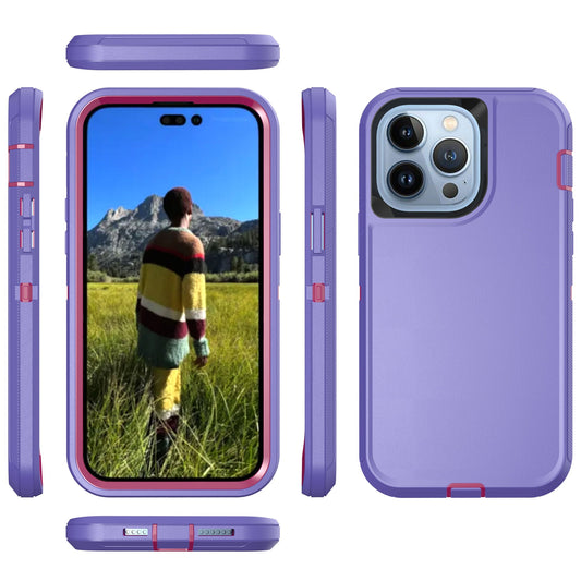 Defender Purple Case for iPhone 14 PRO