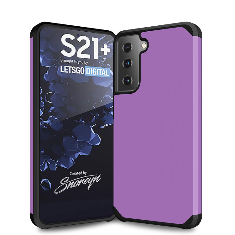 Slim Armor Protective Purple Case for Samsung S21 PLUS