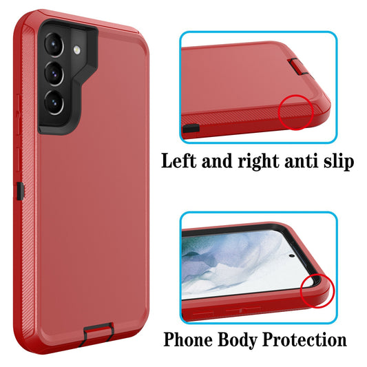 Defender Red Case for Samsung S23 PLUS