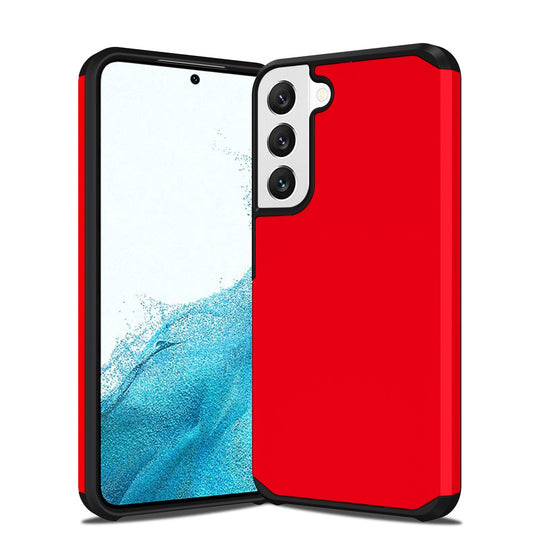 Slim Armor Protective Red Case for Samsung S22