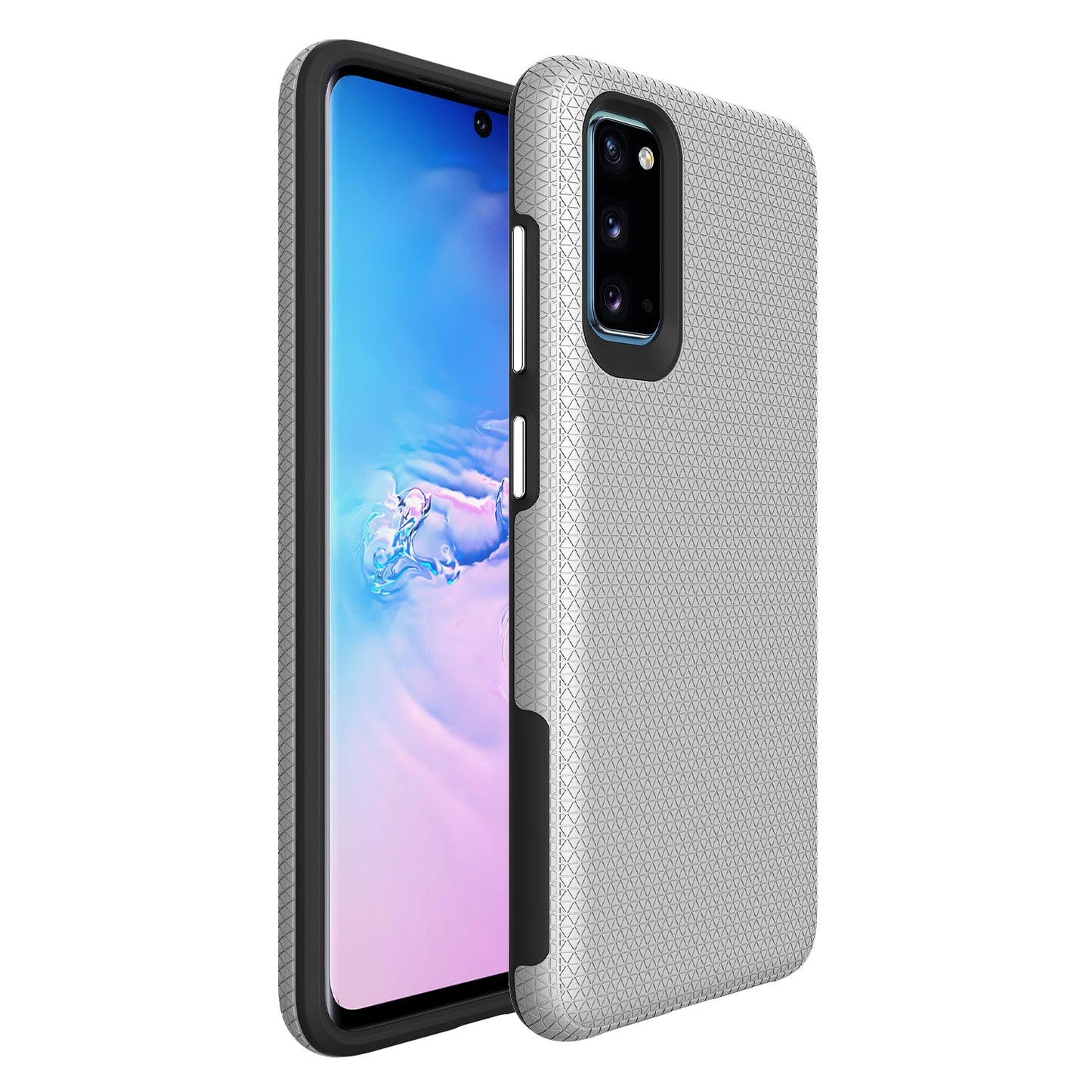 TriTex Grip Case (Silver) for Samsung Galaxy S Series