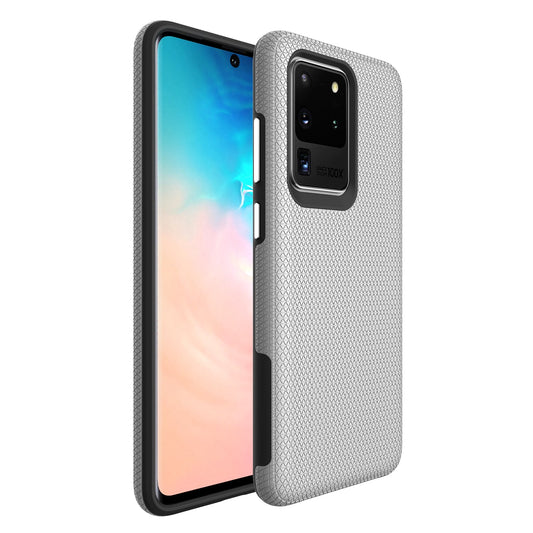 TriTex Grip Case (Silver) for Samsung Galaxy S Series
