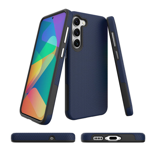 TriTex Navy Blue Case for Samsung S23 PLUS