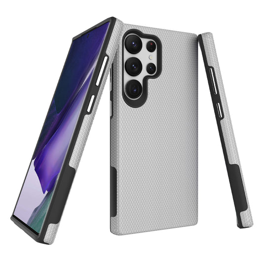 TriTex Case for Samsung S23 ULTRA Silver