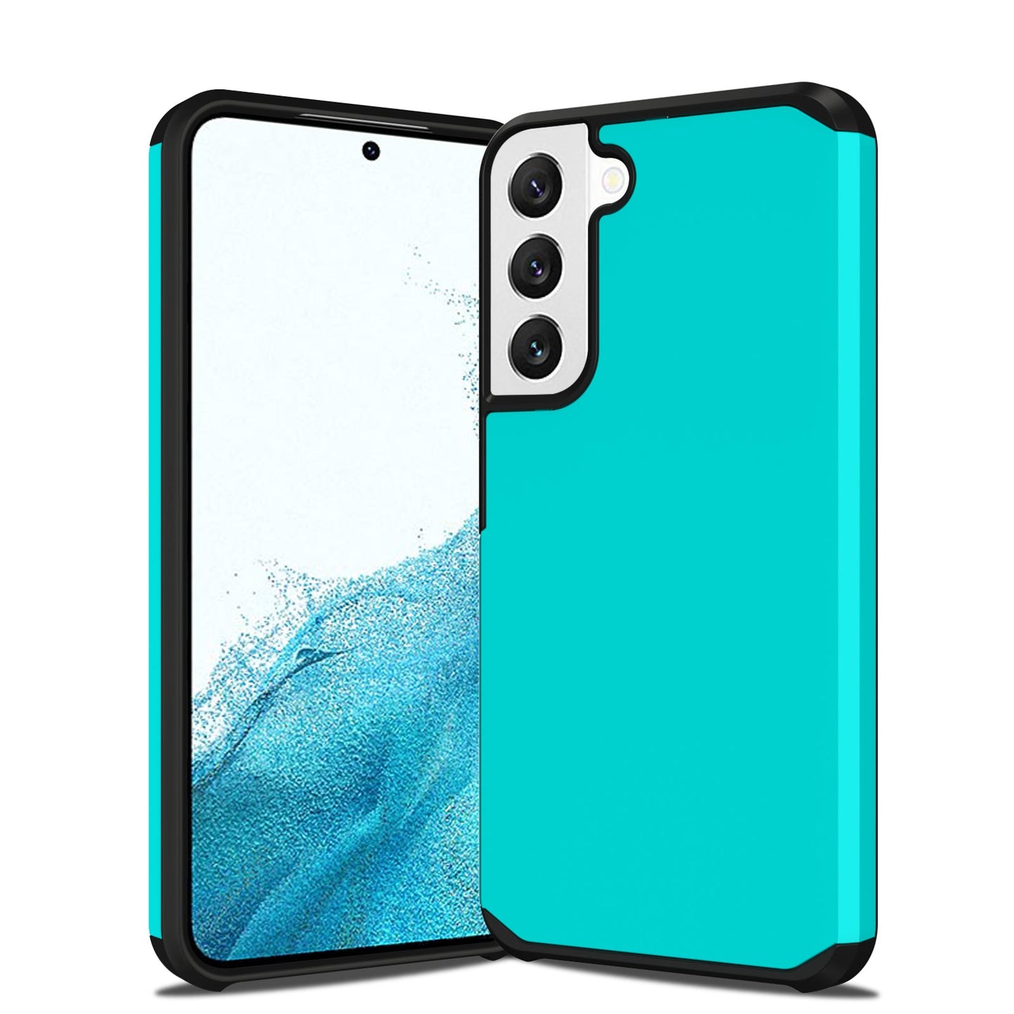 Slim Armor Protective Teal Case for Samsung S22